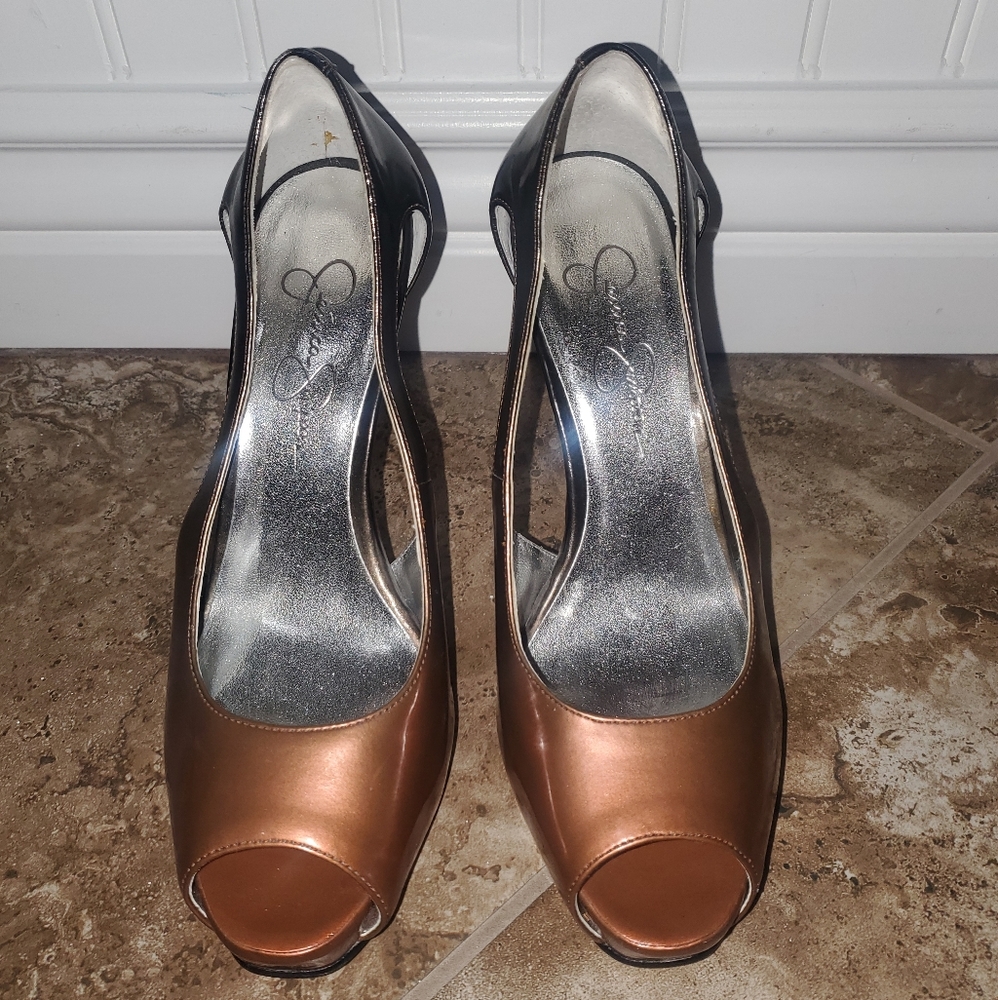 Jessica Simpson 7 1/2 heels - Picture 2 of 11
